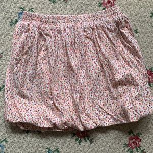 Little Girls J.crew flower bubble skirt